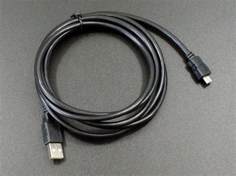 USB 2.0 Type-A to Micro-B Cable, 6-Ft - ProtoSupplies