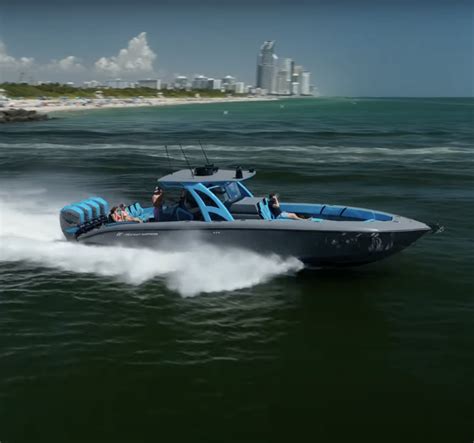 Big Wave Sends Boat Flying High At Haulover Inlet Boat Zone Shock