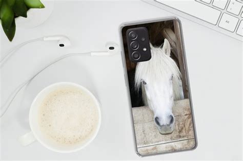 Samsung Galaxy A G Hoesje Paarden Paardenstal Planken