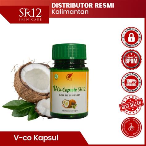 Jual SR12 MINYAK VCO Kapsul Virgin Coconut Oil MINYAK KELAPA VCO