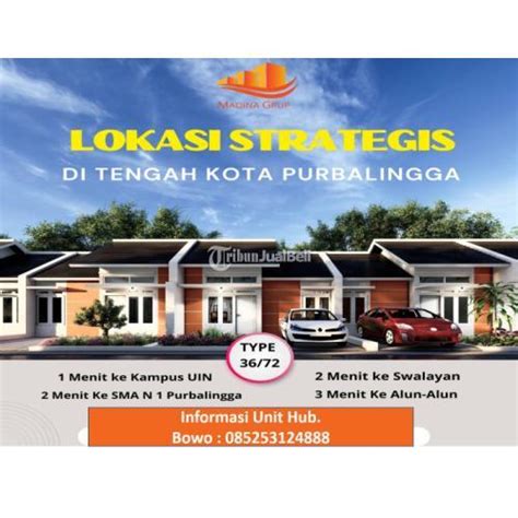 Dijual Rumah Perumahan Kota Purbalingga Karangsentul Type 36 Komersil