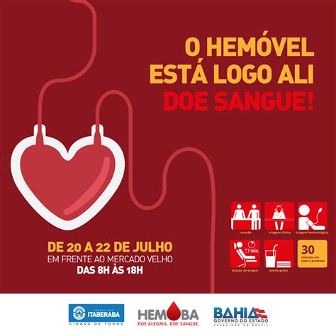 Hemoba Lan A Campanha De Doa O De Sangue Do Segundo Semestre Em Itaberaba