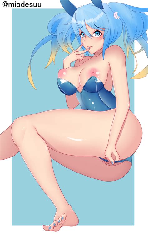 Bunnysuit Sona By Miodesuu Hentai Foundry