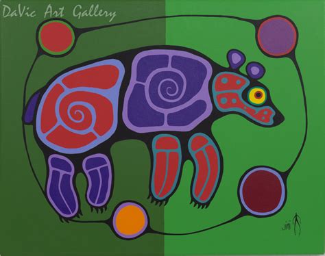 Jim Oskineegish Woodland Art Davic Gallery Of Native Canadian Arts