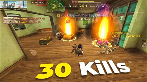 30 Kills In Solo Vs Squad Intense Shotgun Krm262 Fight In Call Of