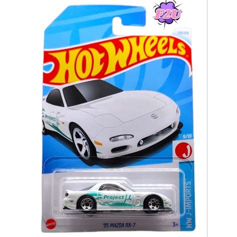 Hot Wheels 95 Mazda RX 7 Case J K 2024 Shopee Malaysia