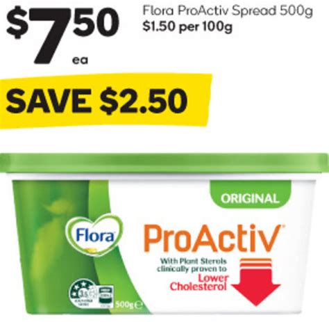 Flora Proactiv Spread G Offer At Woolworths