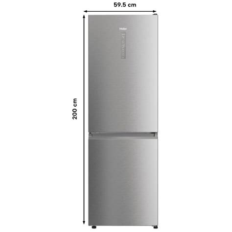 Lodówka HAIER HDW3620DNPD No frost 200cm Ciemny Inox cena opinie dane