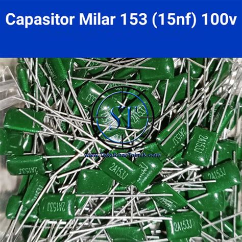 Jual Capacitor Nf Mylar Milar A J N Kapasitor V