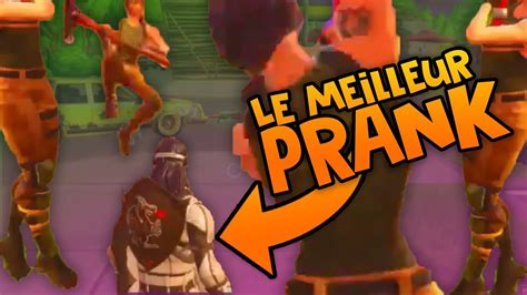 Le Meilleur Prank Sur Fortnite Battle Royale Youtube