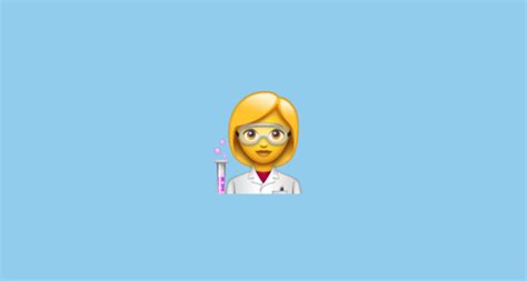 Woman Scientist Emoji On Whatsapp