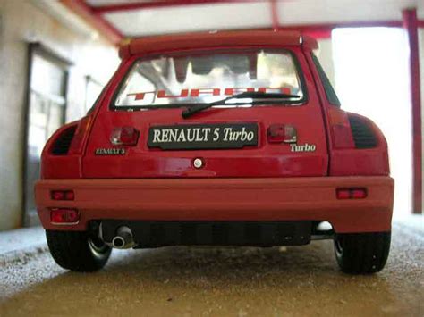 Miniature Renault 5 Turbo 1 18 Universal Hobbies Turbo 1 Rouge