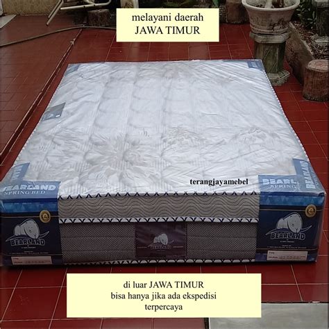 Jual Kasur Springbed OLYMPIC PLUSH TOP Tipe Bearland 120 180 Garansi 15