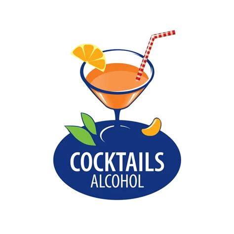 Alcoholic cocktails logo Stock Vector Image by ©artbutenkov #174626092