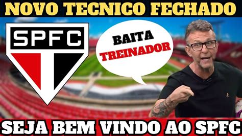 Bem Vindo Professor Novo T Cnico Do Sao Paulo Fc Not Cias Spfc Hoje