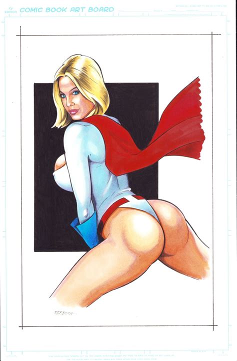 Power Girl By Rebeccahap Hentai Foundry