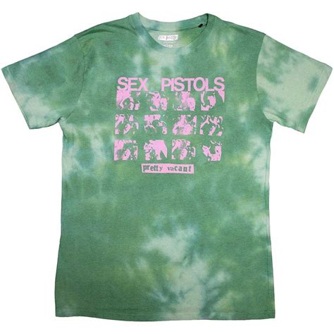 The Sex Pistols Unisex T Shirt Pretty Vacant Wash Collection