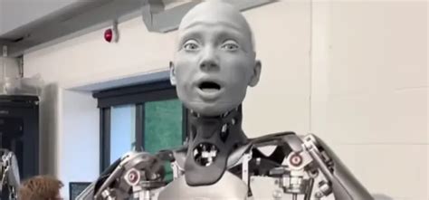 Humanoid Robot Has Very Real Facial Expressions