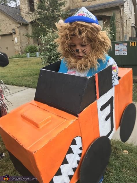 Lion Monster Truck Driver Costume | DIY Costumes Under $35