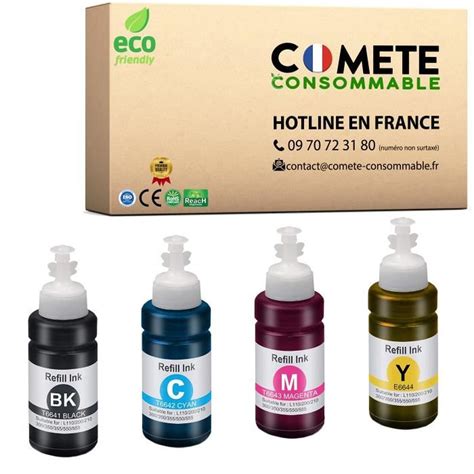 Pack Encre Compatible Pour Epson Ecotank Bouteille D Encre