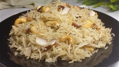 Gur Wale Chawal Recipe Meethe Chawal Recipe Jaggery Rice Recipe