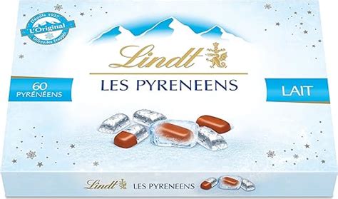 Lindt Boîte De 60 Pyrénéens Chocolat Au Lait 438g Amazon fr Epicerie