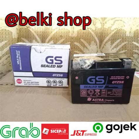 Jual Aki Motor Honda Scoopy Beat Absolute Revo GTZ5S GS ASTRA OTOPARTS