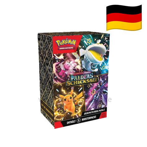 Pok Mon Kp Paldeas Schicksale Booster Bundle Deutsch