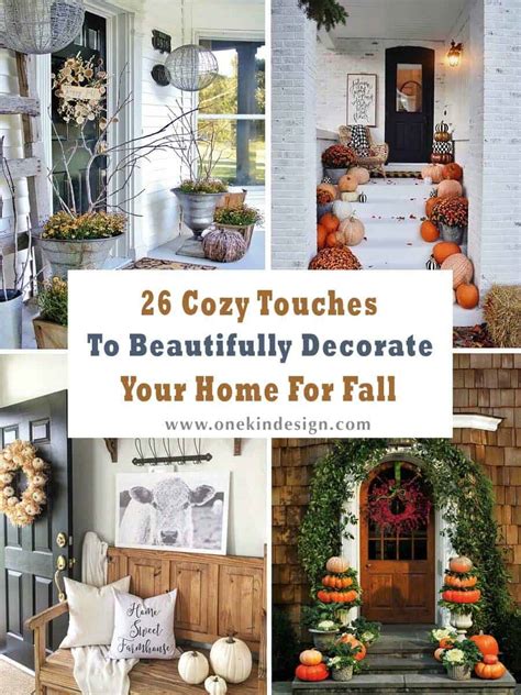 26 Cozy Touches to Beautifully Decorate Your Home for Fall