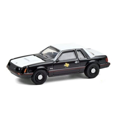 Miniatura Carro Ford Mustang SSP Polícia Hot Pursuit Série