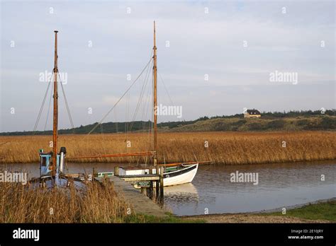 Boats On Ringk Bing Fjord Stock Photo Alamy