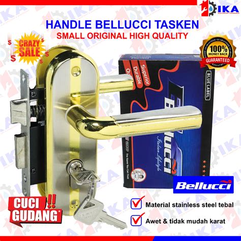 Jual Kunci Pintu Kecil Silinder Bellucci Tasken L Gagang Rumah L Handle