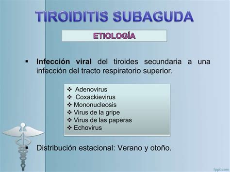 Tiroiditis Subaguda Huamanchumo Sandoval Samaria Ppt Descarga