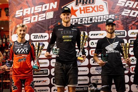 Pro Hexis Supercross Cédric Soubeyras et Calvin Fonvieille s imposent