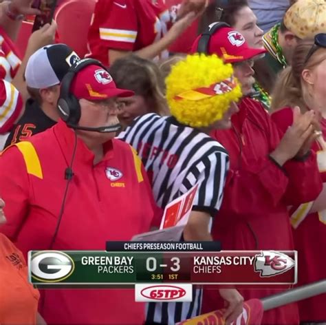 Highlight Multiple Andy Reids Working The Sideline For The Chiefs Rnfl