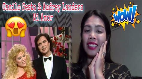 Camilo Sesto Audrey Landers Mi Amor Reaction Youtube