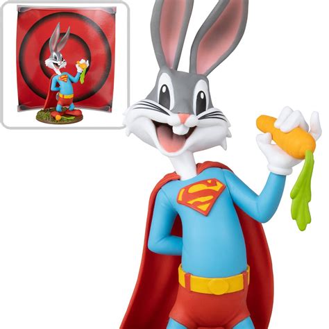 Movie Maniacs Wb Bugs Bunny As Superman Limited Edition Inch