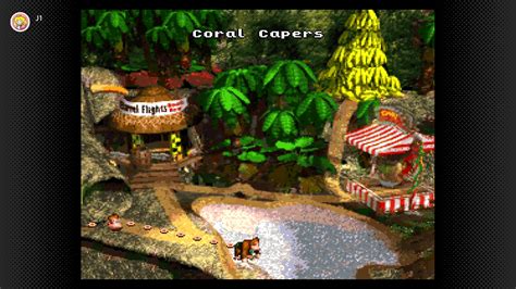 Map Donkey Kong Country Interface In Game