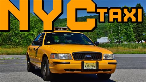 2011 NYC Taxi Ford Crown Victoria Regular Car Reviews YouTube