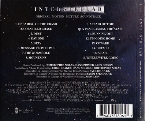 Interstellar Soundtrack (2014) - Hans Zimmer