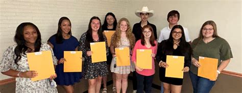 Texas City High School Scholarship Recipents Rotary Club Of Texas City