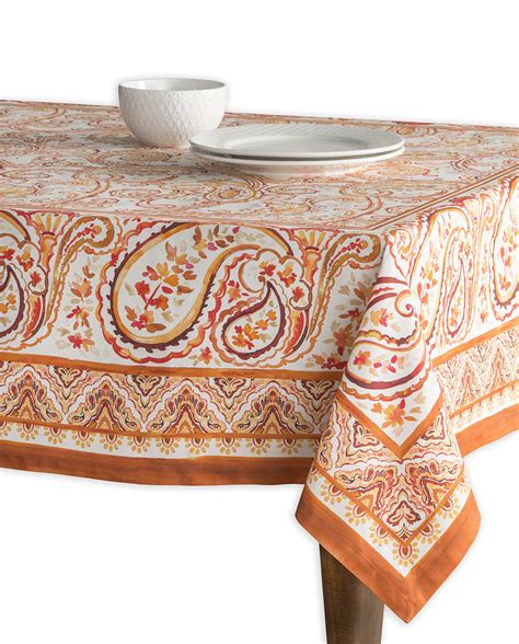 Maison d' Hermine Palatial Paisley 100% Cotton Tablecloth for Kitchen ...