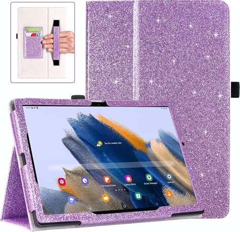 Buy Dmluna Case For Samsung Galaxy Tab A8 105 Inch 2022 Sm X200x205x207 Slim Pu Leather Smart