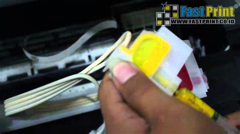 How To Remove The Ink Cartridge Cleaning The Printhead Epson L120