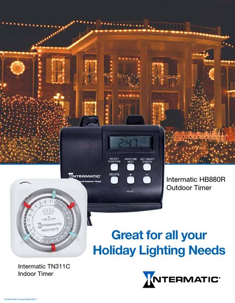 Intermatic Outdoor Light Timer Instruction Manual Shelly Lighting