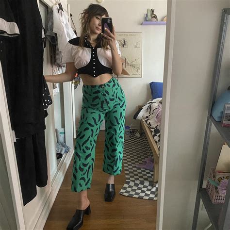 Anthropologie Maeve Colette Cropped Wide Straight Depop