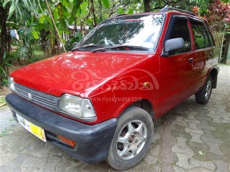 Suzuki Maruti 800 Used 2003 Petrol Rs 1330000 Sri Lanka