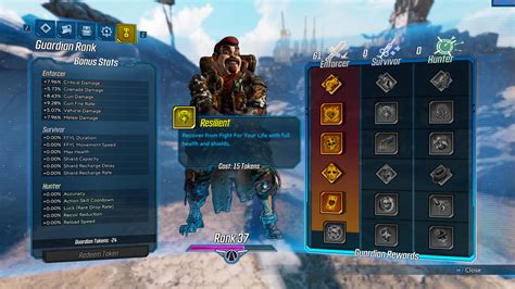 Borderlands 3 Negative Guardian Rank Tokens Bug