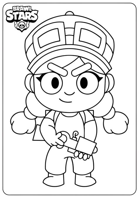 Brawl Stars Desenho - Desenhos de Brawl Stars para imprimir e colorir - Mr Desenho