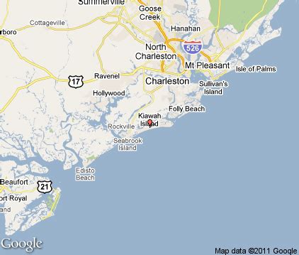 Kiawah Island SC .com Map